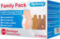 Hysimedy Assorted Bandages Variety Pack 210 Count 4 Styles for Wounds Care