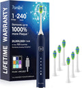 7AM2M Sonic Electric Toothbrush for Adults,Type-C Charging Run for 120 Days