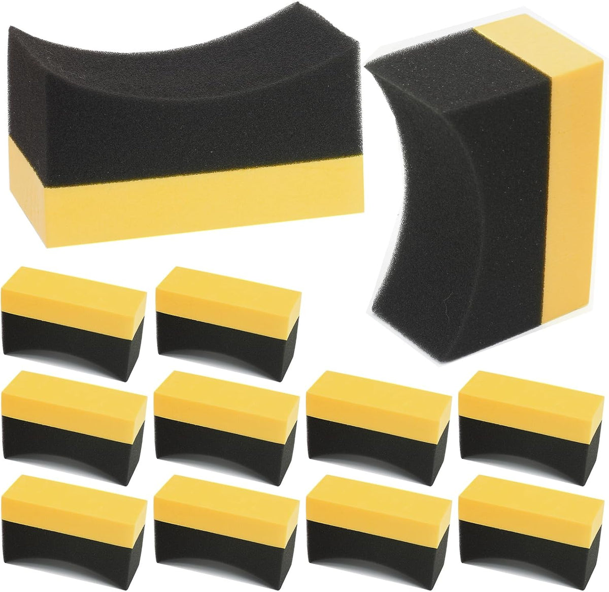 6 Pcs Tire Applicator Dressing Shine Sponge