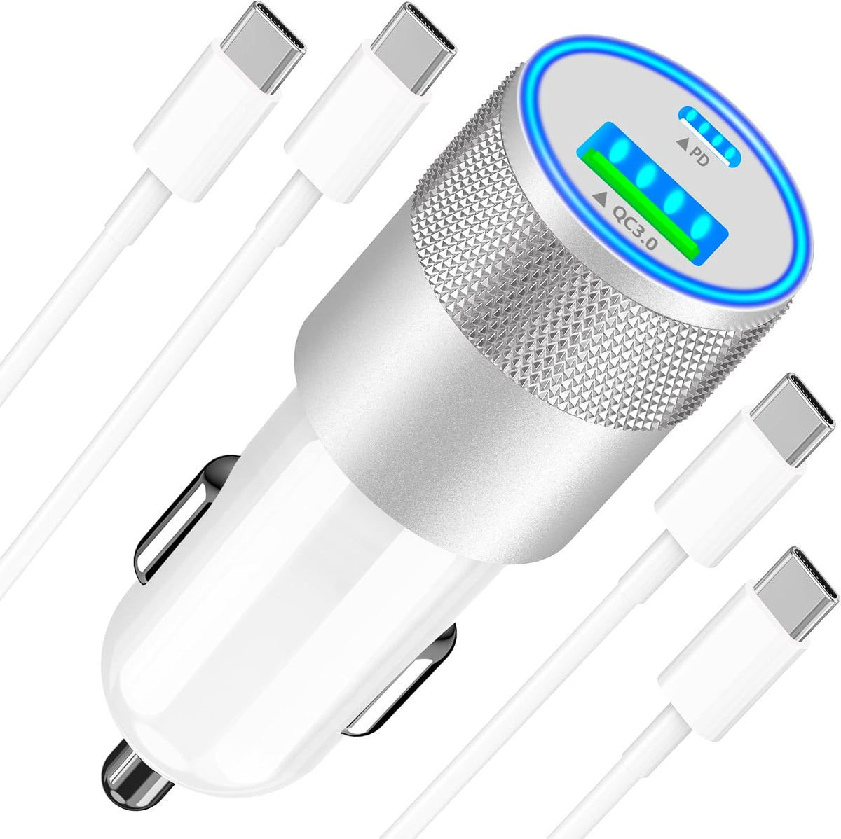 Apple MFi Certified iPhone Car Charger Fast Charging 4.8A Car Phone Charger