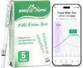 Easy@Home PdG Test Strips: 5-Pack Progesterone Urine Tests