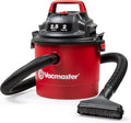 Vacmaster VOM205P 1101 2.5-Gal 2 Peak HP Wall Mount Wet/Dry Vacuum Red