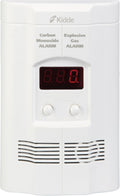 Kidde Carbon Monoxide + Explosive Gas, Natural Gas & Propane Alarm, Plug-in with 9V Battery Backup, Digital Display, 85 dB Alarm, LED Status Indicators, 3rd Edition