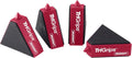 Milescraft 1600 TriGrips - Triangle Cookie Work Grippers, for Woodworking, Painting, Raising and Leveling 4-pack