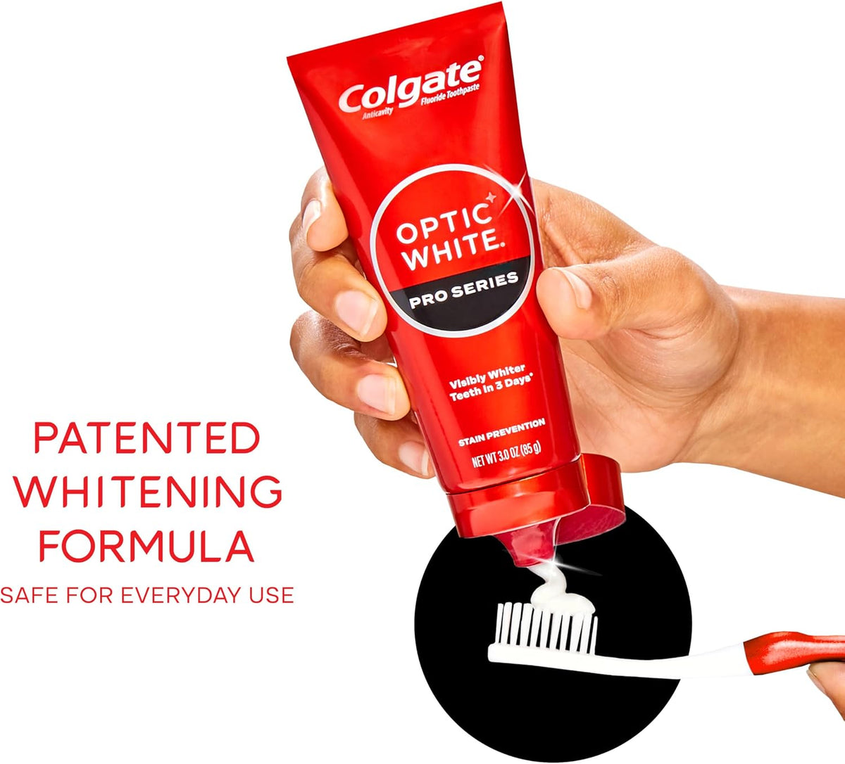 Colgate Optic White Pro Series Teeth Whitening Toothpaste, 2pk, 3oz