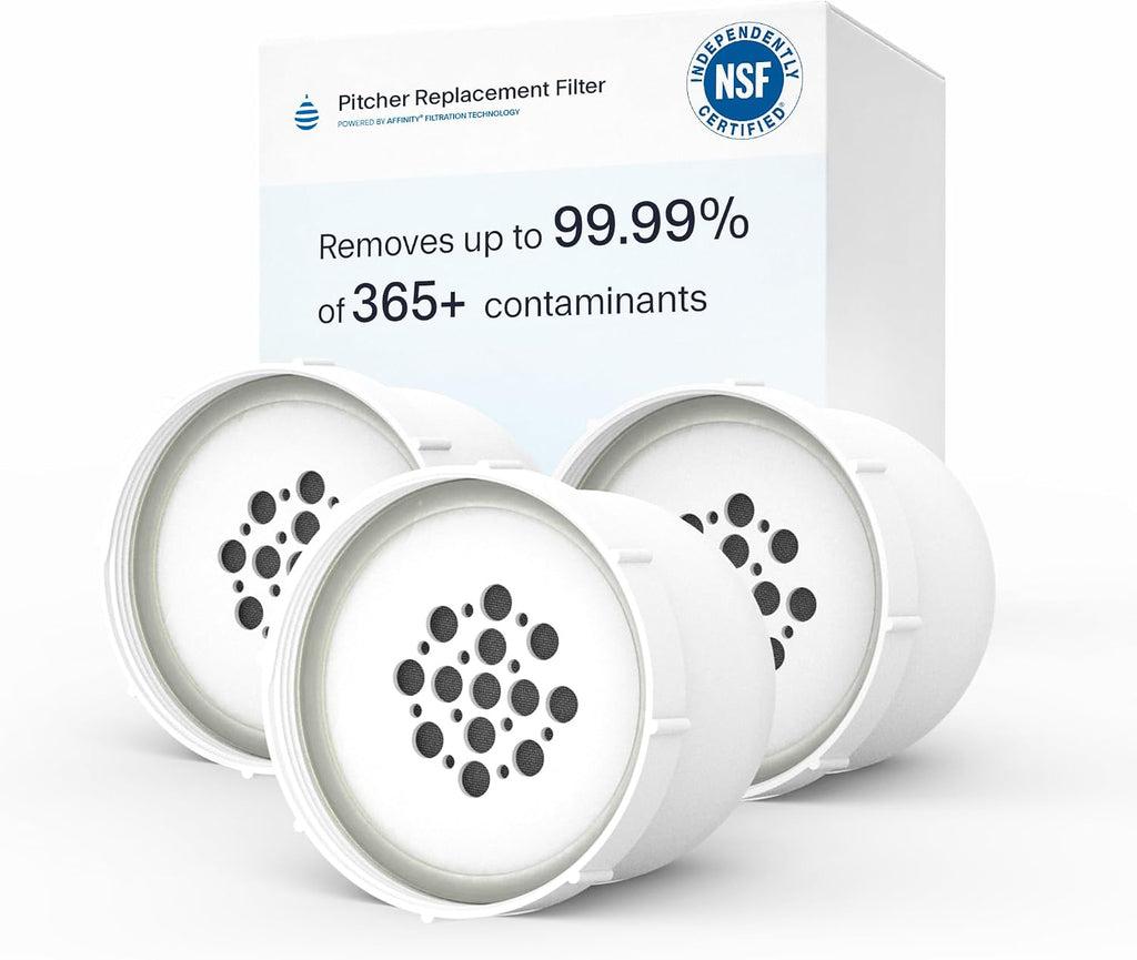Clearly Filtered Water Filter Pitcher Replacement, Pitcher Filters, 1 Count