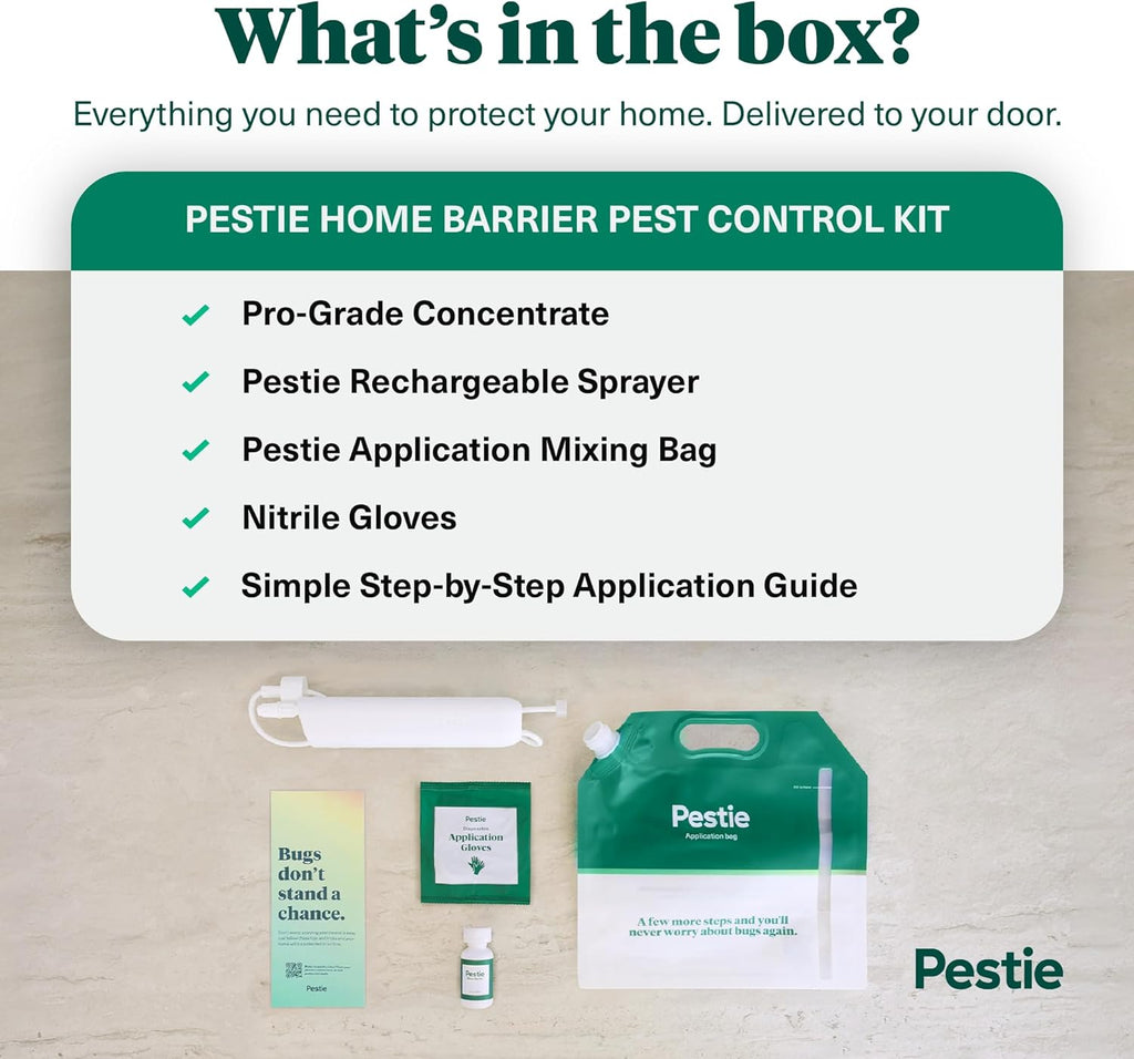 Pestie Home Barrier Pest Control Kit, Bug Spray & Ant Killer for Home