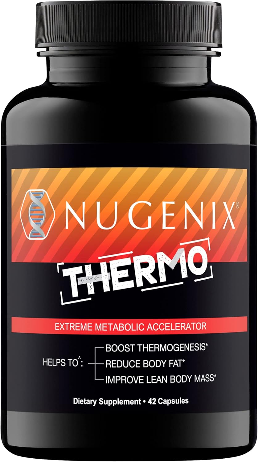 Nugenix Thermo - Thermogenic Fat Burner for Men, 42 Count