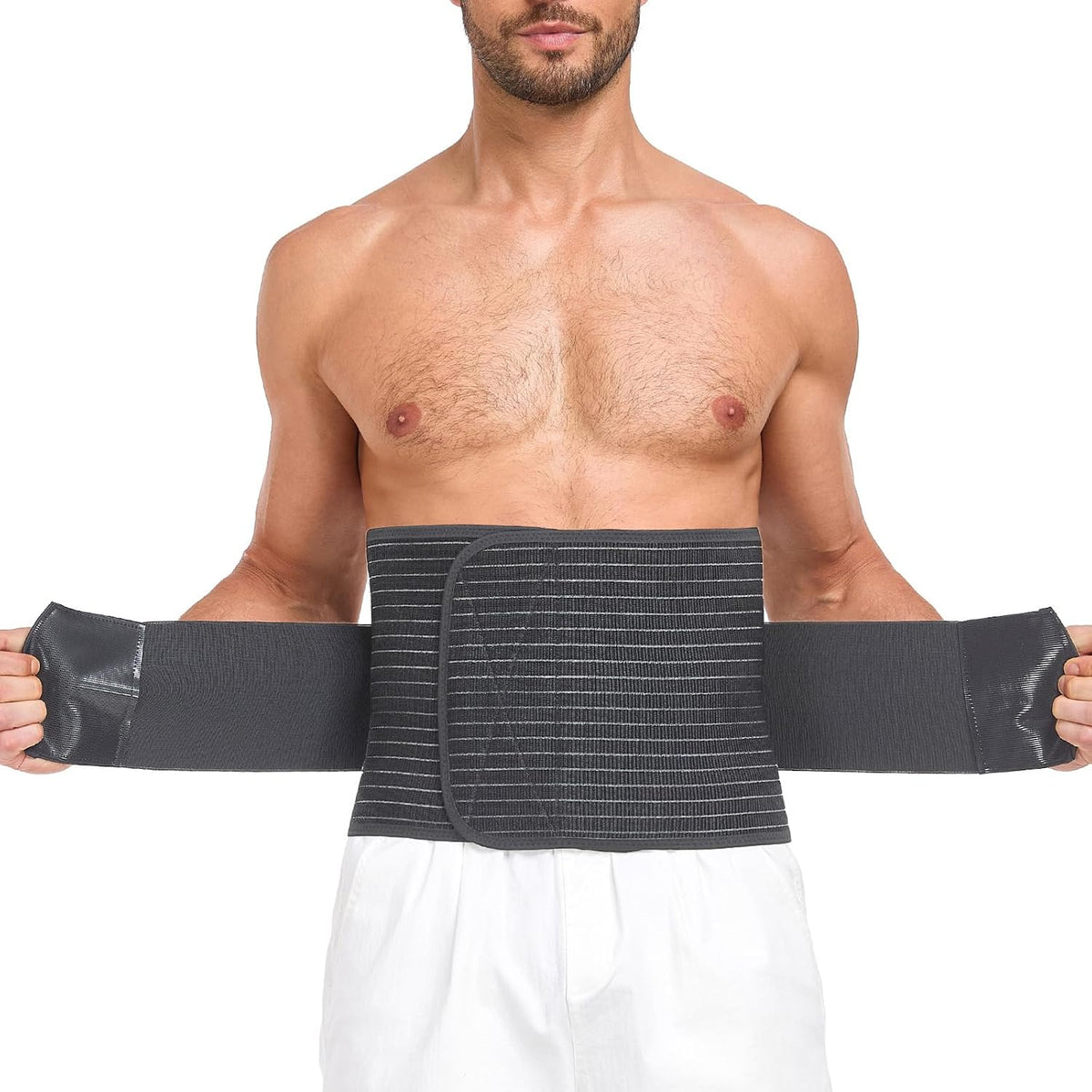 Abdominal Binder for Men Women Post Surgery & Postpartum Recovery
