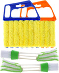 Blind Cleaner Duster Tool, 4Pcs Washable 7-Finger Venetian Window Duster