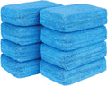 HOMEXCEL Microfiber Applicator Pads, Scratch-Free Car Wash Sponge for Cleaning, Premium Wax Foam Applicator Pads for Car Detailing, 5”x3”, 8Pack