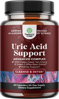 Uric Acid Cleanse Support with Green Coffee Beans Extract - 120 Capsules
