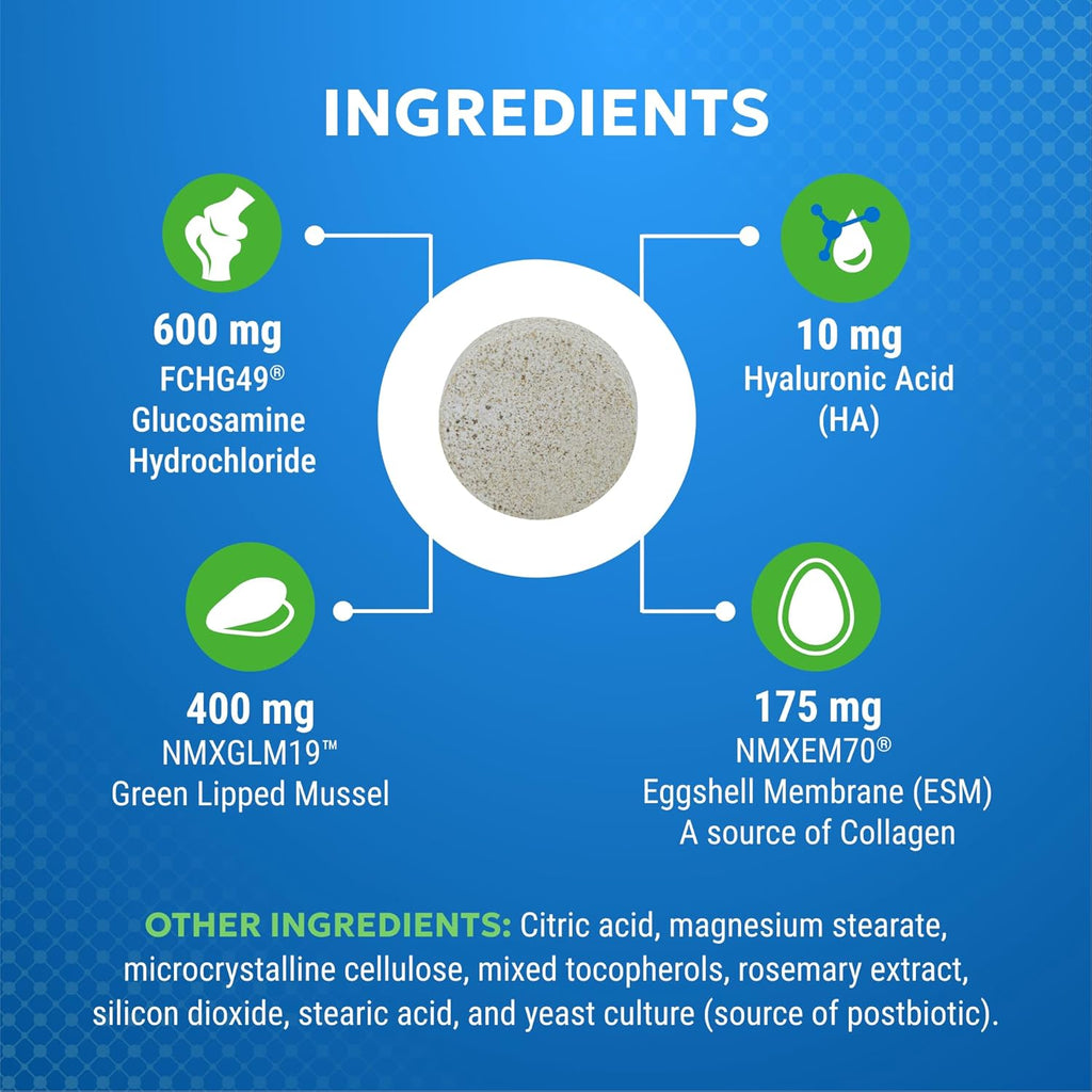 Nutramax Cosequin Elements Dog Joint Supplement, Green Lipped Mussel, 75ct