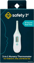 Safety 1st 3-in-1 Nursery Thermometer, Analog