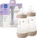 MAM 9oz Easy Start Anti-Colic+ Vented Baby Bottle, 2+ Months, 2 Pk, Unisex