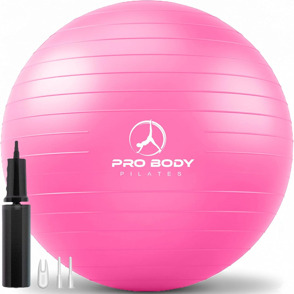 ProBody Pilates Yoga Ball - Gym Grade Exercise Ball