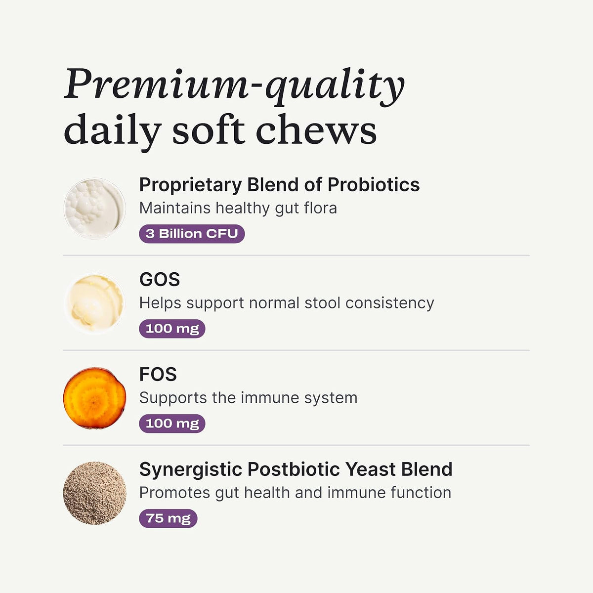 PetLab Co. Probiotic Chews for Dogs, 30 Soft Chews, 2-Pack