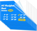Art3d Plexiglass Sheets, Clear & Flexible, 5-Pack of 8 x 10"