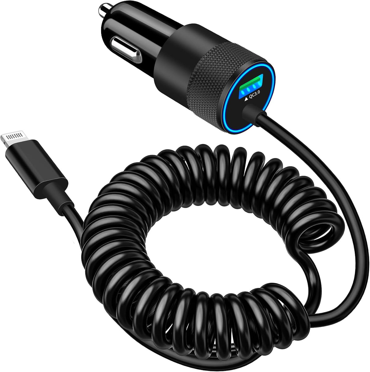 Apple MFi Certified iPhone 17 Car Charger Fast Charging + 6FT Type C Cable