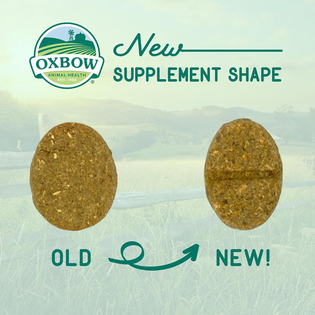 Oxbow Digestive Support Rabbit & Guinea Pig Supplement, Timothy Hay, 4.2 oz
