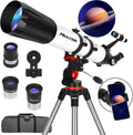 MEEZAA Telescope for Adults High Powered, 90mm Aperture 800mm Refractor