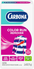 Carbona Color Run Remover (2.6 Oz), Ultra Strong Laundry Dye Transfer Remover, Helps Fix Color Run Accidents, Brightens Whites, Hand or Machine Use