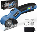 STREBITO Cordless Electric Scissors, 4V Electric Box Cutter for Cardboard