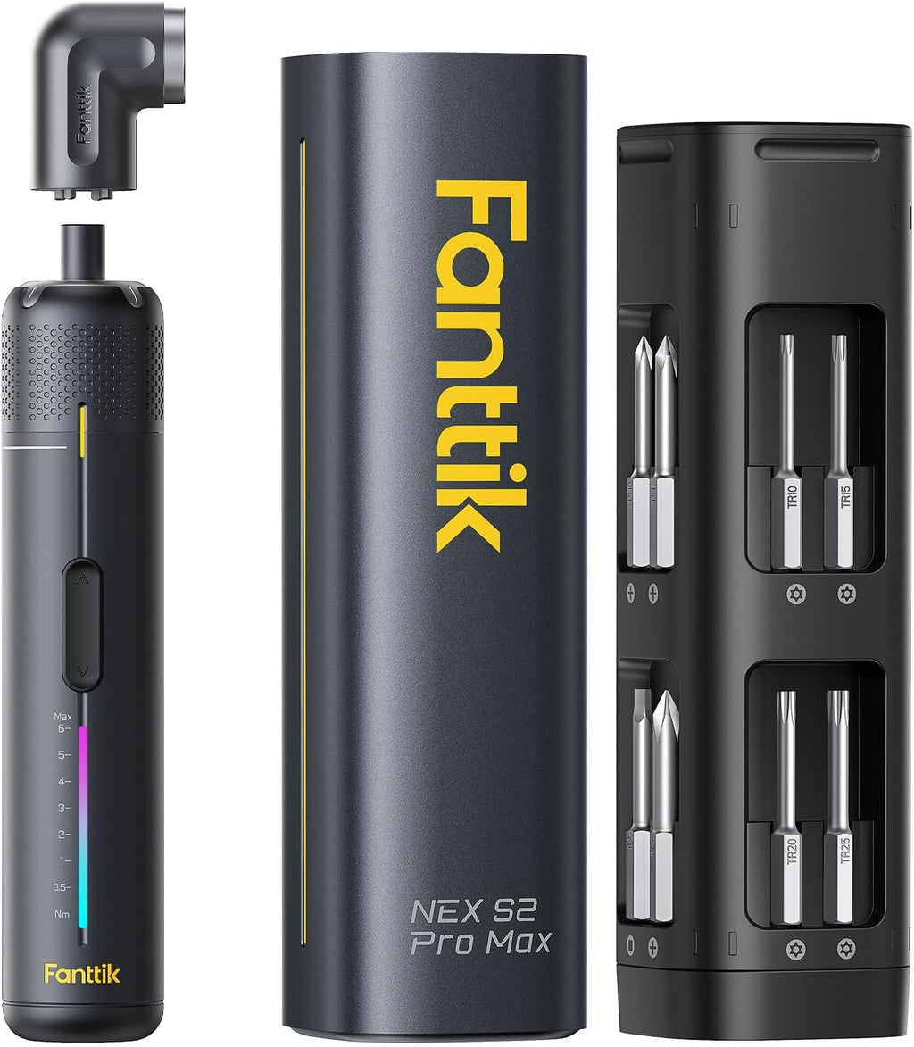 Fanttik S2 Pro Max Electric Screwdriver, Cordless Screwdriver Set