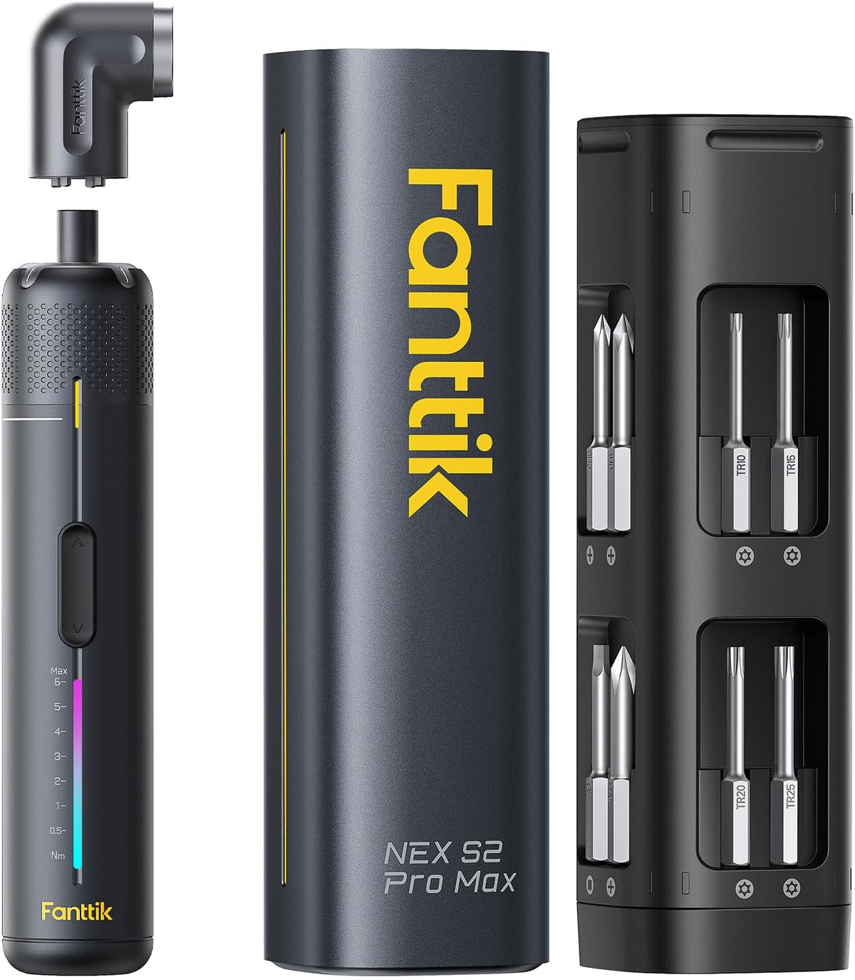 Fanttik S2 Pro Max Electric Screwdriver, Cordless Screwdriver Set