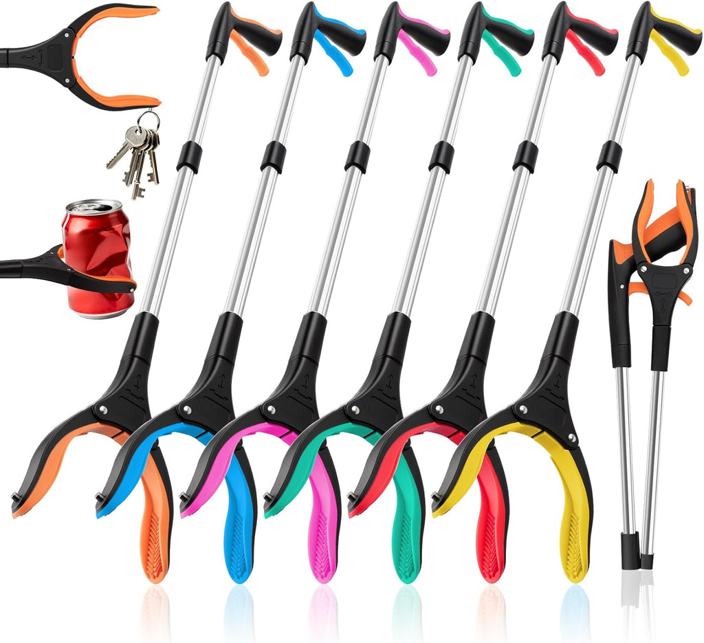 Grabber Reacher Tool - 32” Extra Long Foldable Gripper and Reaching Tool