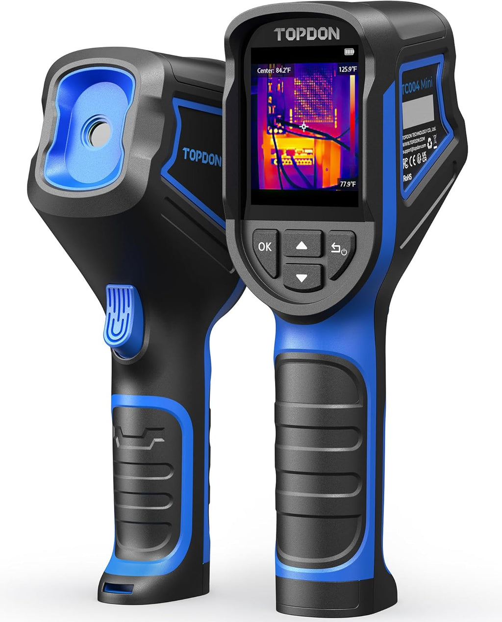 TOPDON TC004 Mini Thermal Imaging Camera, 240 x 240 TISR Resolution