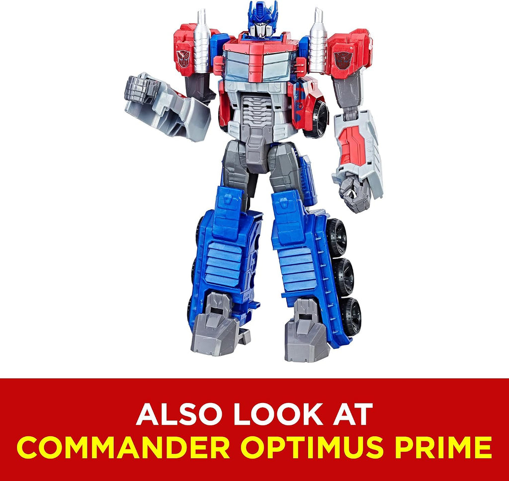 Transformers Toys Heroic Bumblebee Action Figure - Timeless Large-Scale Figure, Changes into Yellow Toy Car, 11" (Amazon Exclusive)