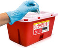 Sharps Container - Large Sharps Containers for Home Use, Needle Disposal