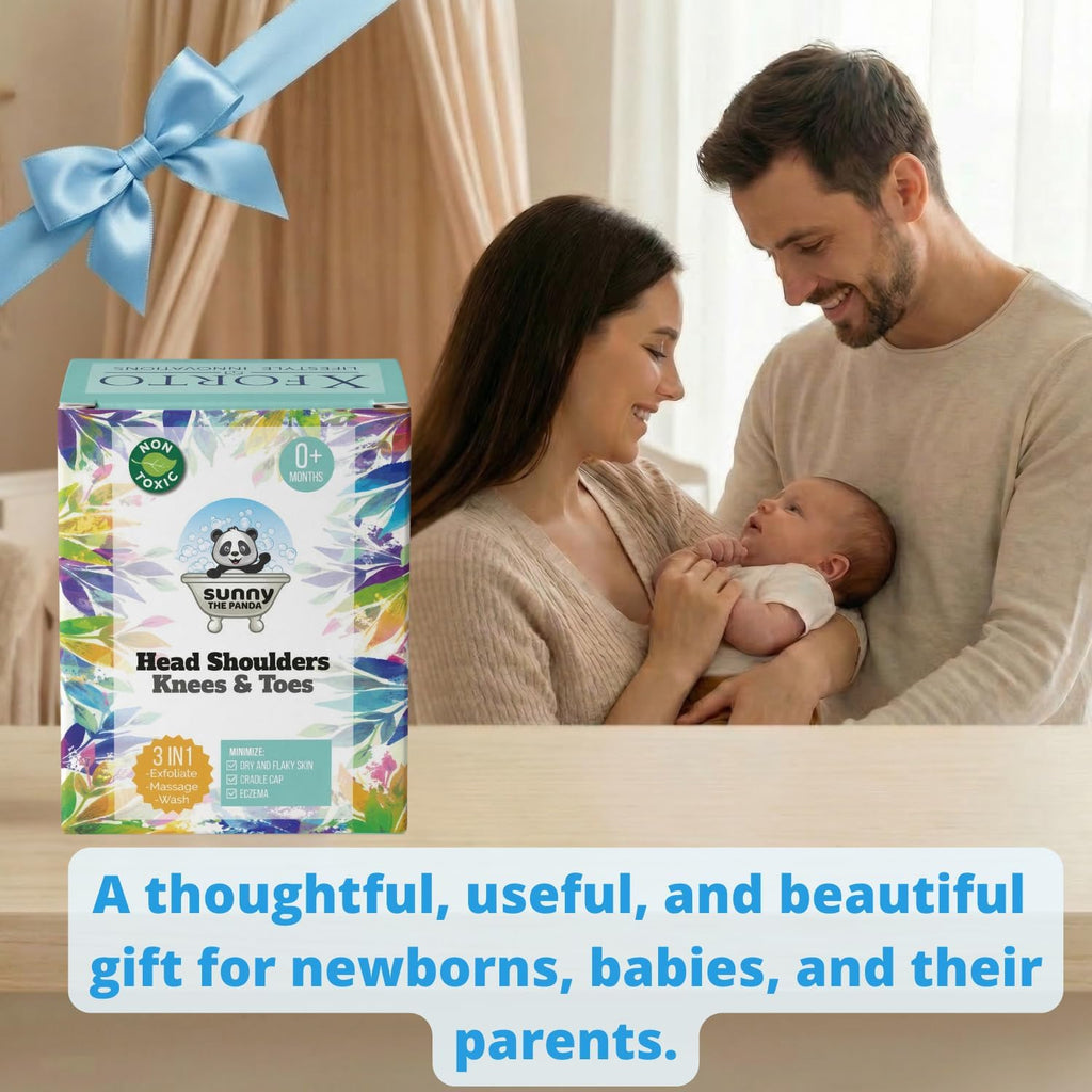 Cradle Cap Brush for Babies - Cradle Cap Treatment 6-Pack Baby Bath Sponges
