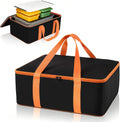 Grill Utensil Storage Bag for Outdoor Grilling, 24 x 8 x 8 in, Black