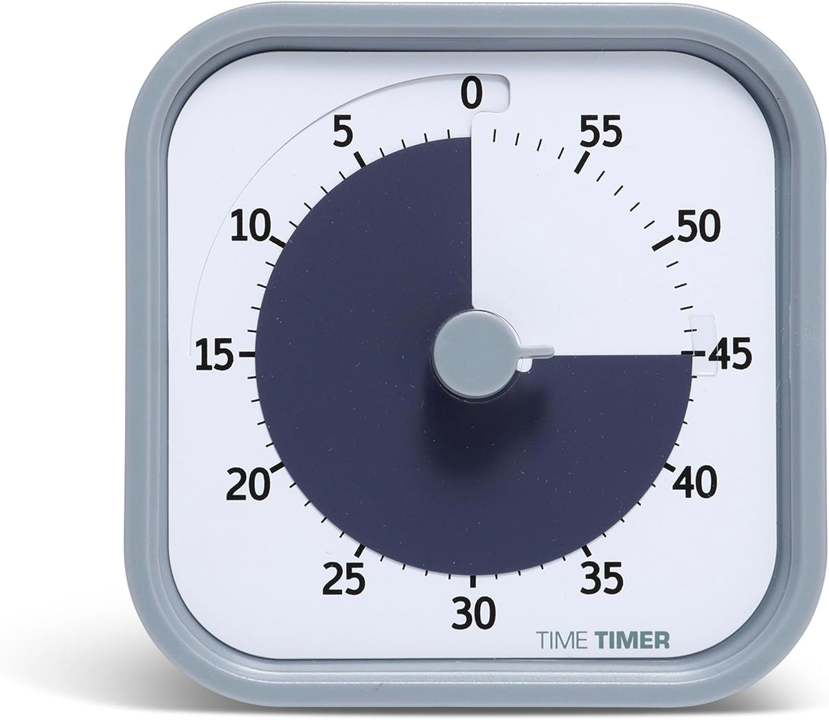 TIME TIMER Home MOD – 60-Minute Visual Timer Home Edition, Silent Operation Study Tool for Kids Desk, Homeschool Supplies, Office & Meetings (Lake Day Blue)