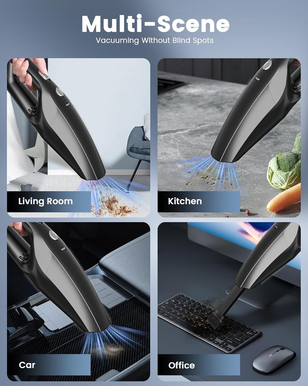 Handheld Vacuum Cordless, car Vacuum Portable Cordless