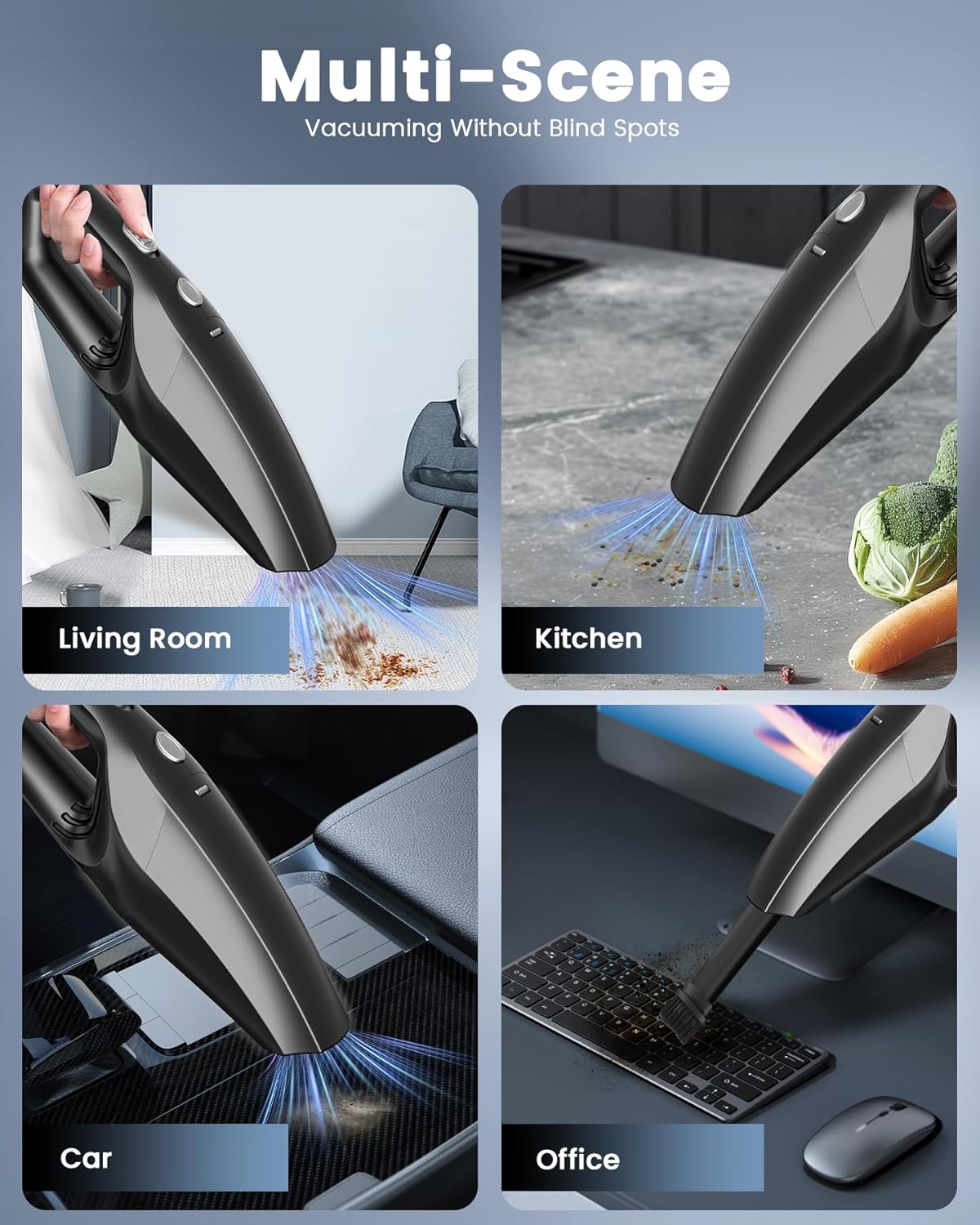 Handheld Vacuum Cordless, car Vacuum Portable Cordless