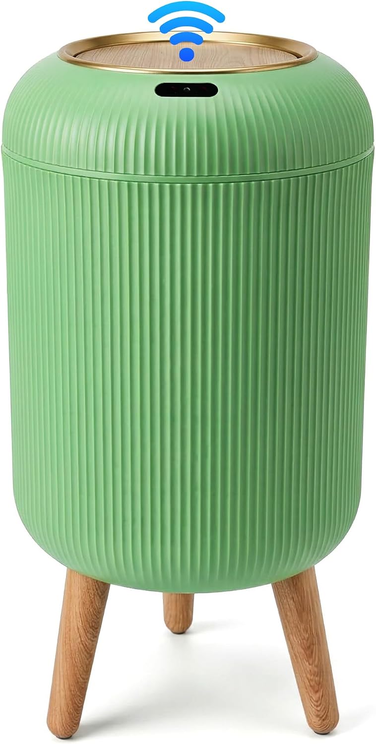 Pukomc Smart Sensor Wastebasket, Convenient and Hygienic Easy to Use