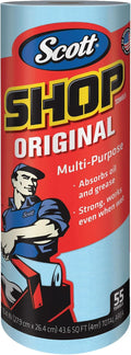 Scott Shop Towels Original, 55 Towels/Roll, 12 Rolls/Case