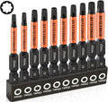 DYRECELVE 12-Pack Square Drive Bit Set, Magnetic Impact Screwdriver Bits