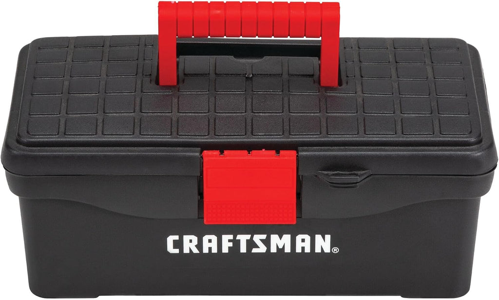 CRAFTSMAN Tool Box, Lockable, 13 in., Red/Black (CMST13004)