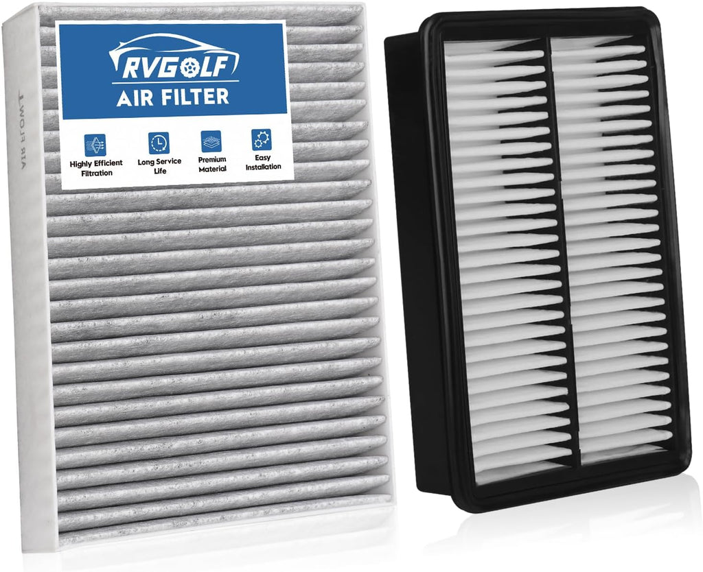 Engine+Cabin Air Filter Fit for 2016-2026 Civic(2.0L), 2023-2026 HR-V(2.0L)
