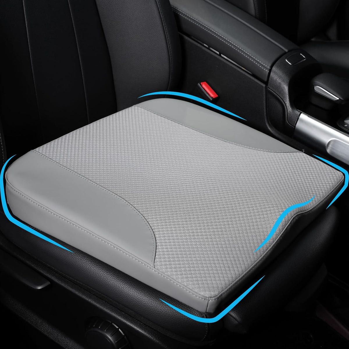 Allaboutsla Car Seat Cushion with Lumbar Support Pillow, Car Back Support