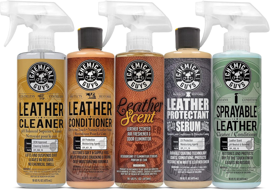 Chemical Guys, Vintage Series Leather Conditioner for Car Interiors, 16 oz