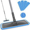 BPAWA Microfiber Mops for Floor Cleaning: Flat Mop for Hardwood Tile Wood