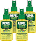 Repel Plant-Based Lemon Eucalyptus Mosquito & Insect Repellent 4 Oz, 4 Pack
