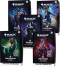Magic: The Gathering Foundations Commander Deck Bundle - All 5 Decks (Calling All Angels, Keen Engineering, Wretched Ranks, Reign of Dragons, Tramplesaurus Rex)