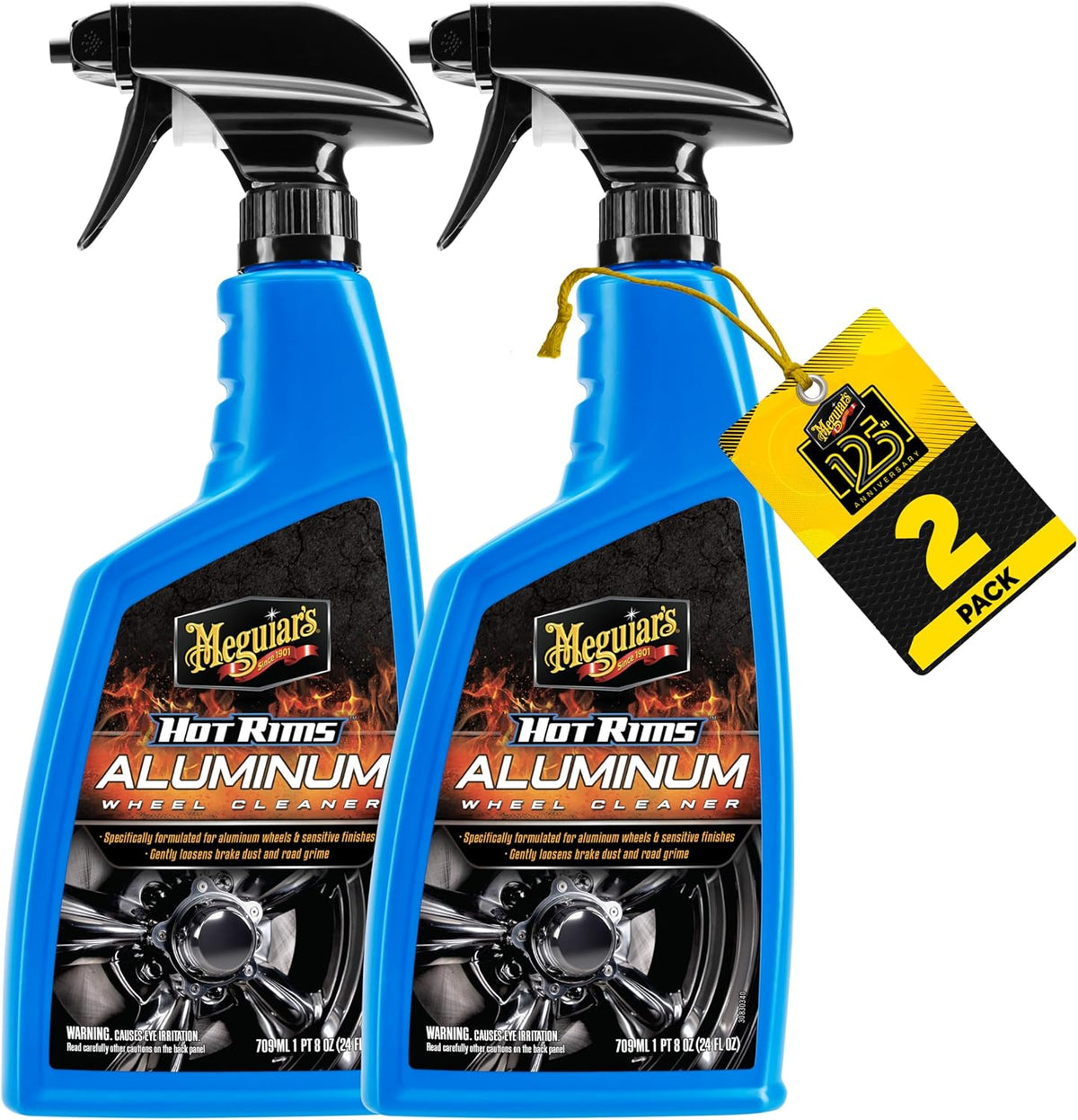Meguiar's Hot Rims Aluminum Wheel Cleaner -24 Oz Spray