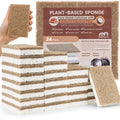 Metflavor Kitchen Sponges, 12 Count, Dual-Sided Non-Scratch Scrub Sponge